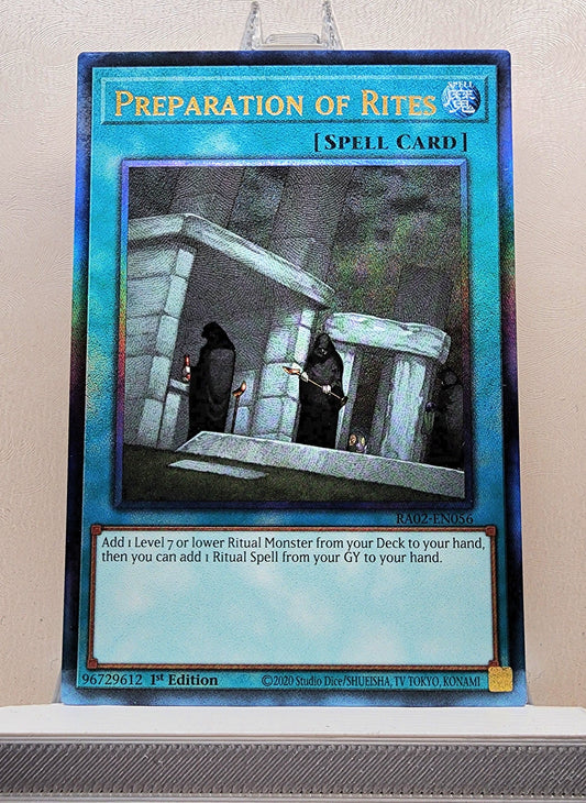 Yugioh! 1x Preparation of Rites (RA02 - Prismatic Ultimate Rare) 1st Edition