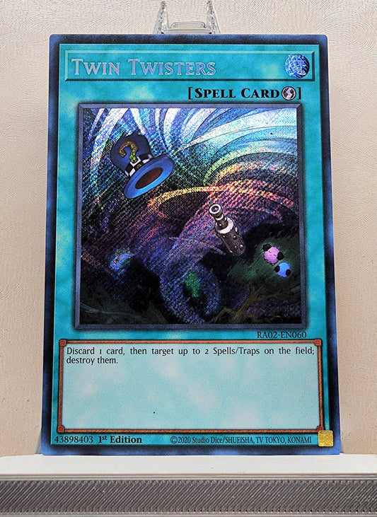 Yugioh! 1x Twin Twisters (RA02 - Secret Rare) 1st Edition