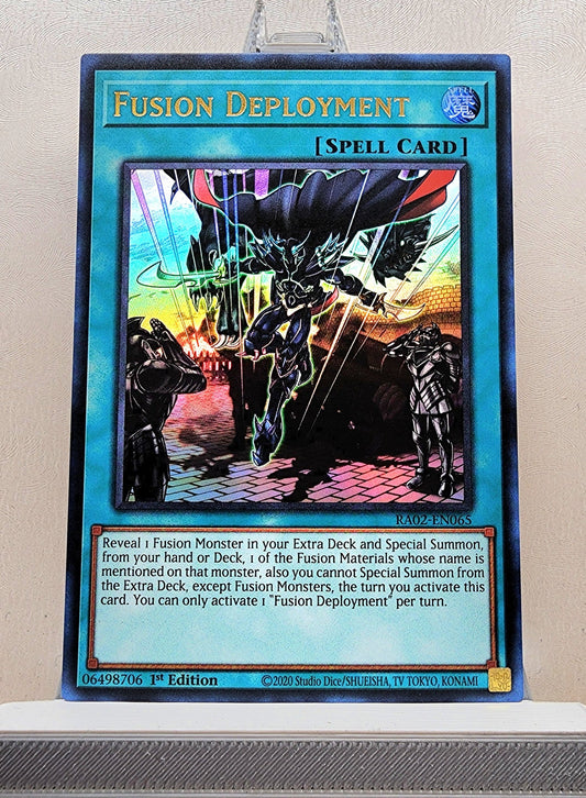 Yugioh! 1x Fusion Deployment (RA02 - Ultra Rare) 1st Edition