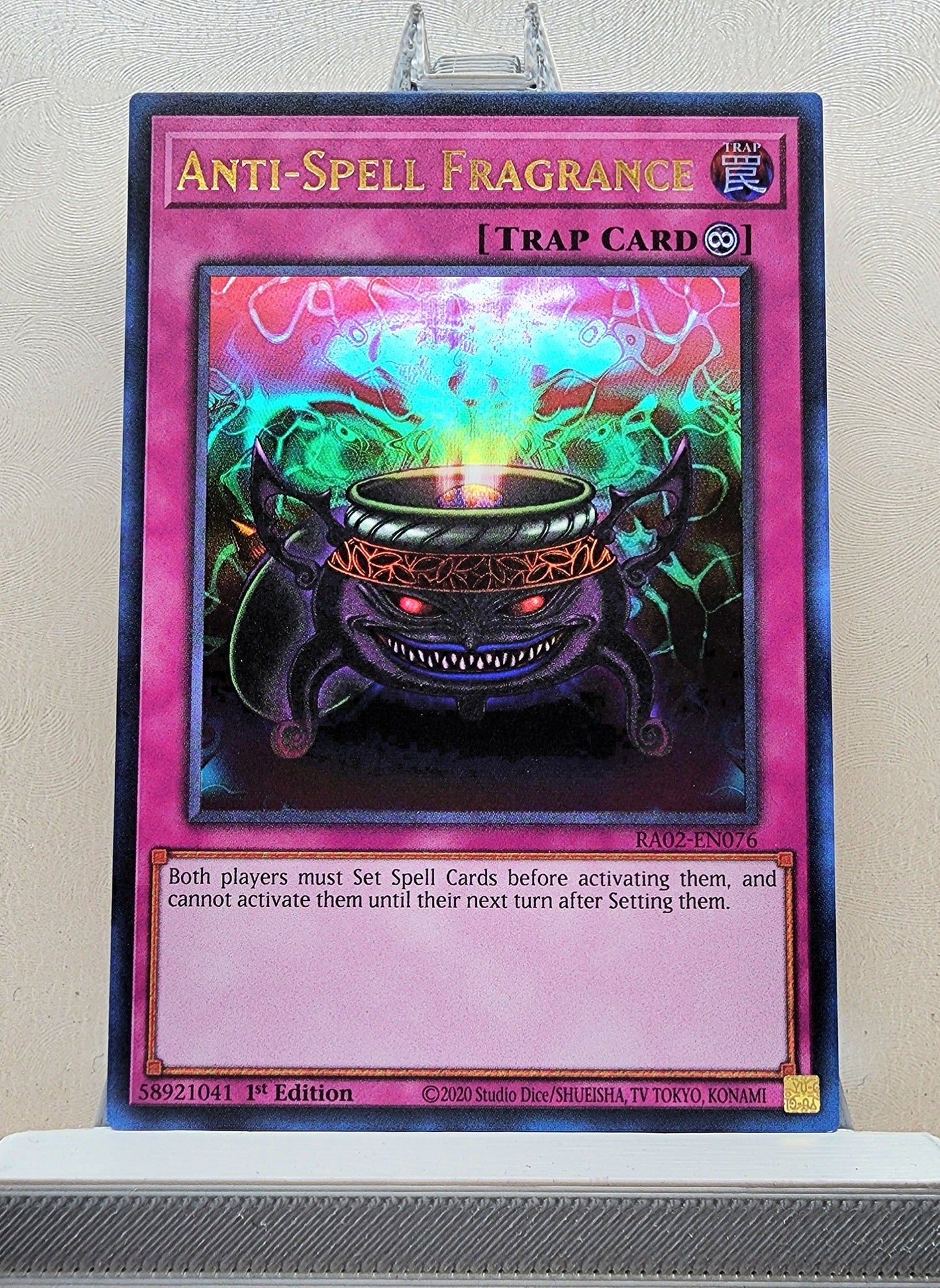 Yugioh! 1x Anti-Spell Fragrance (RA02 - Ultra Rare) 1st Edition