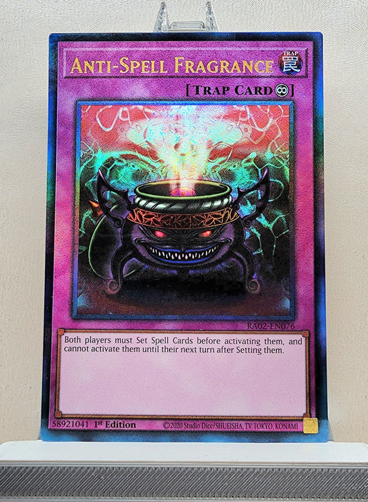 Yugioh! 1x Anti-Spell Fragrance (RA02 - Prismatic Ultimate Rare) 1st Edition