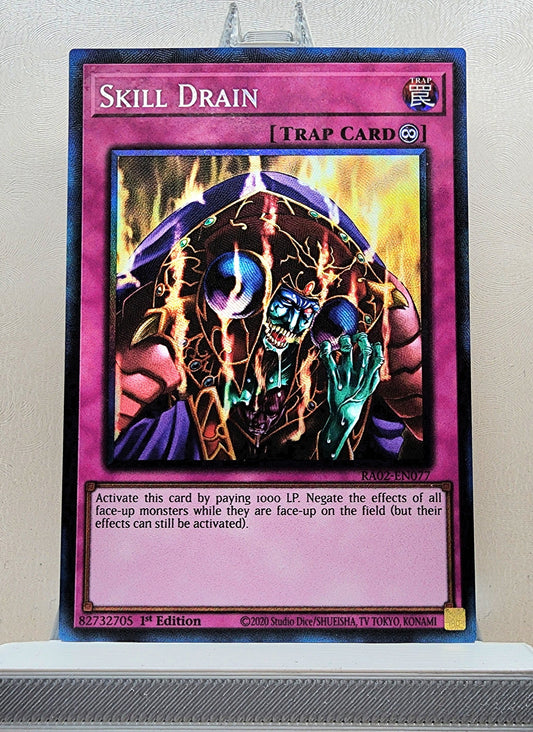 Yugioh! 1x Skill Drain (RA02 - Prismatic Collectors Rare) 1st Edition