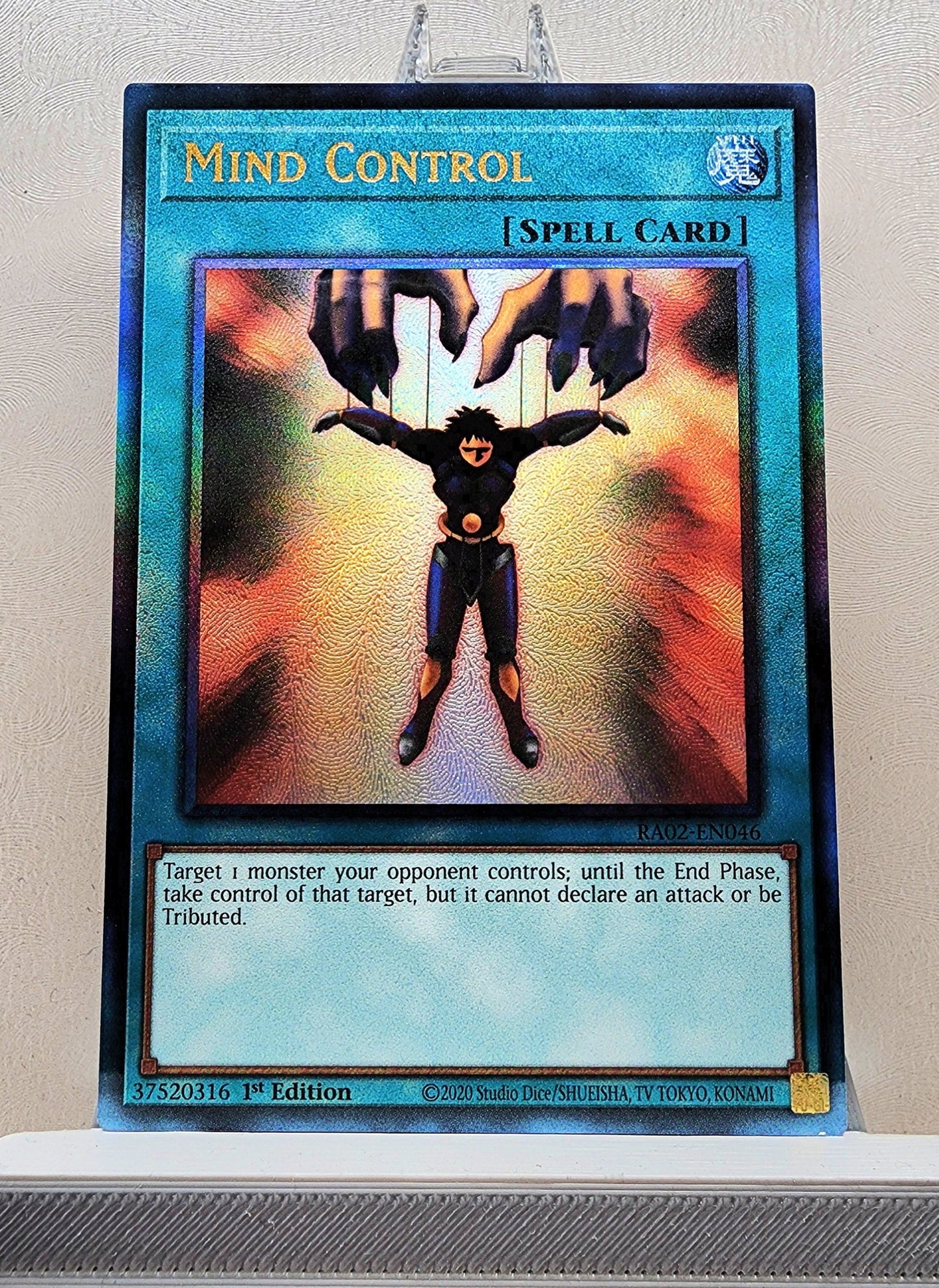 Yugioh! 1x Mind Control (RA02 - Prismatic Ultimate Rare) 1st Edition