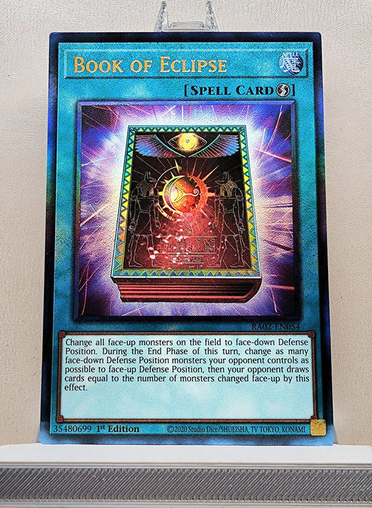 Yugioh! 1x Book of Eclipse (RA02 - Prismatic Ultimate Rare) 1st Edition