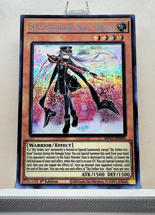 Yugioh! 1x Sky Striker Ace - Roze (MP21 - Prismatic Secret Rare) 1st Edition