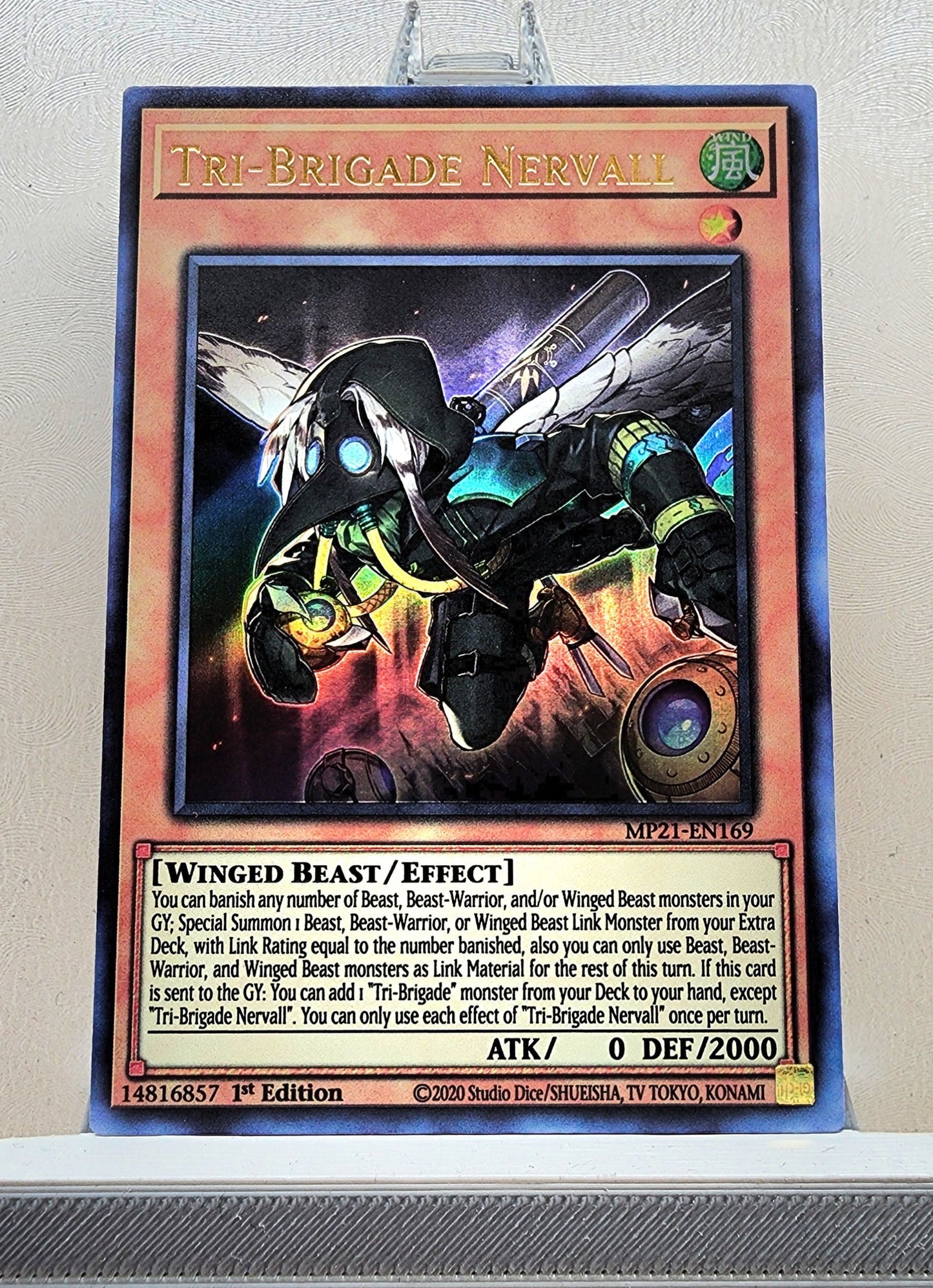 Yugioh! 1x Tri-Brigade Nervall (MP21 - Ultra Rare) 1st Edition