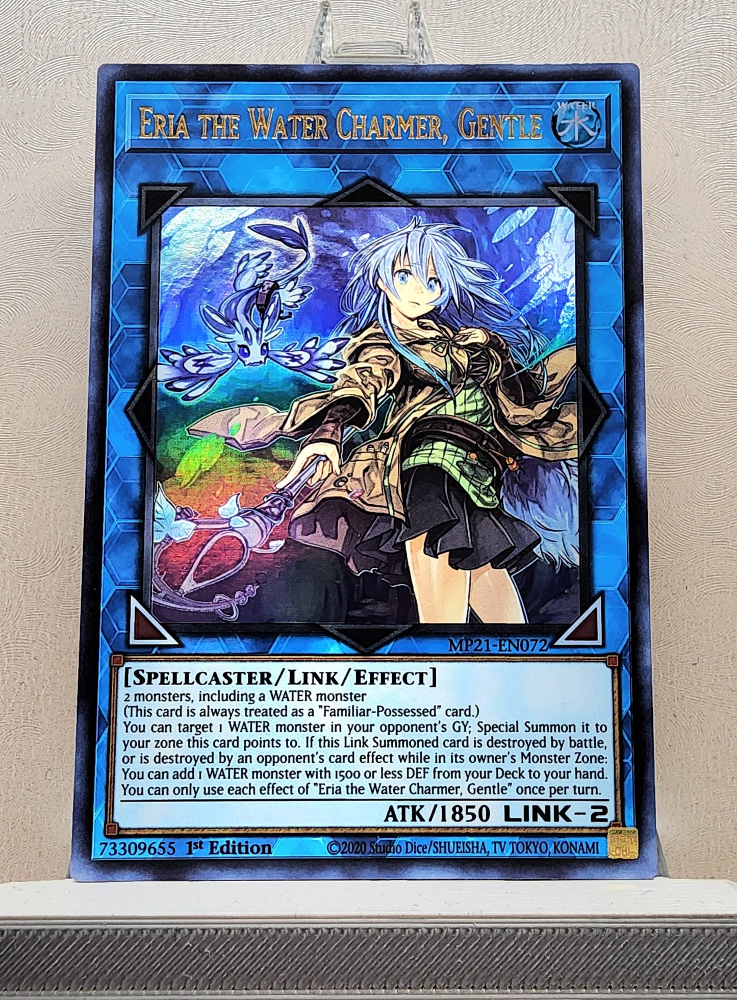 Yugioh! 1x Eria the Water Charmer, Gentle (MP21 - Ultra Rare) 1st Edition