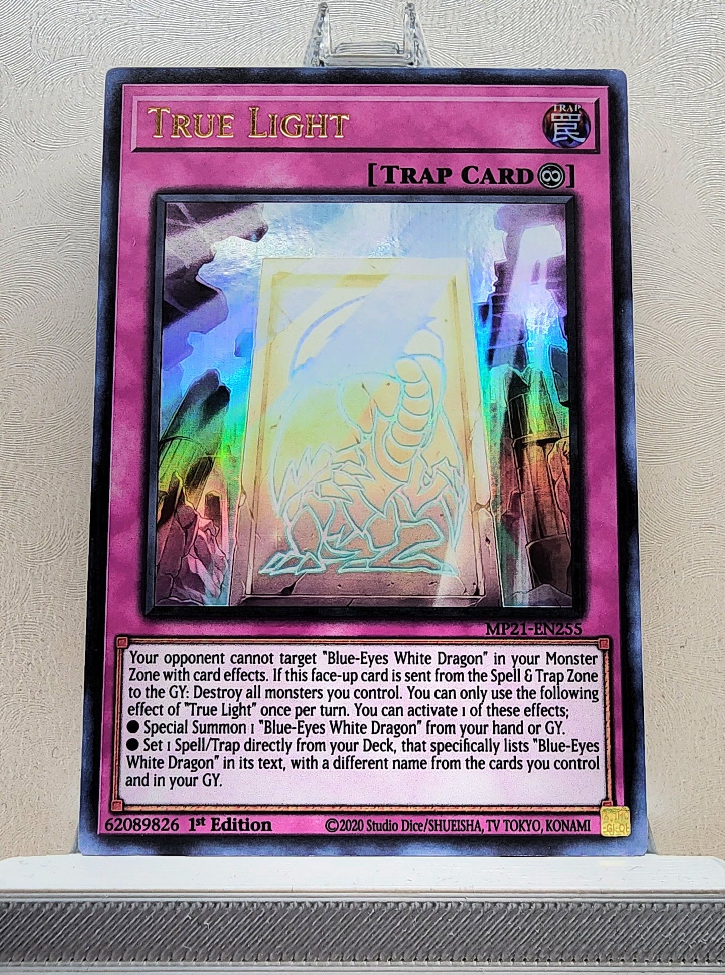 Yugioh! 1x True Light (MP21 - Ultra Rare) 1st Edition