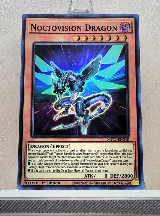 Yugioh! 1x Noctovision Dragon (MP21 - Super Rare) 1st Edition