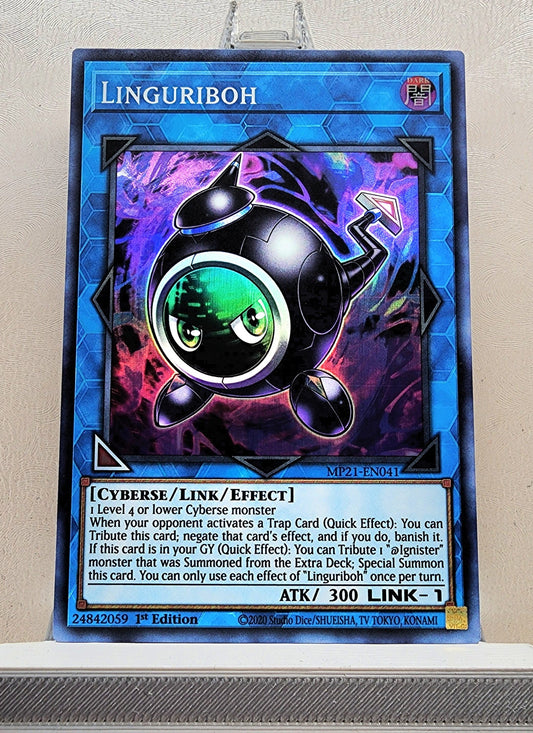 Yugioh! 1x Linguriboh (MP21 - Super Rare) 1st Edition