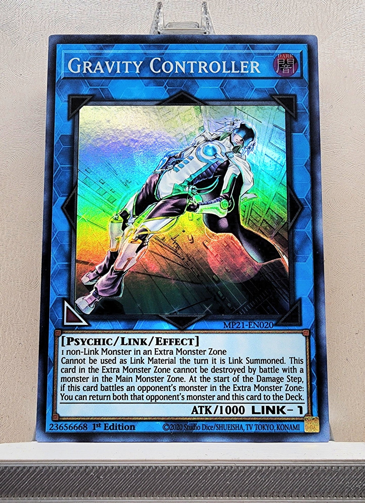 Yugioh! 1x Gravity Controller (MP21 - Super Rare) 1st Edition