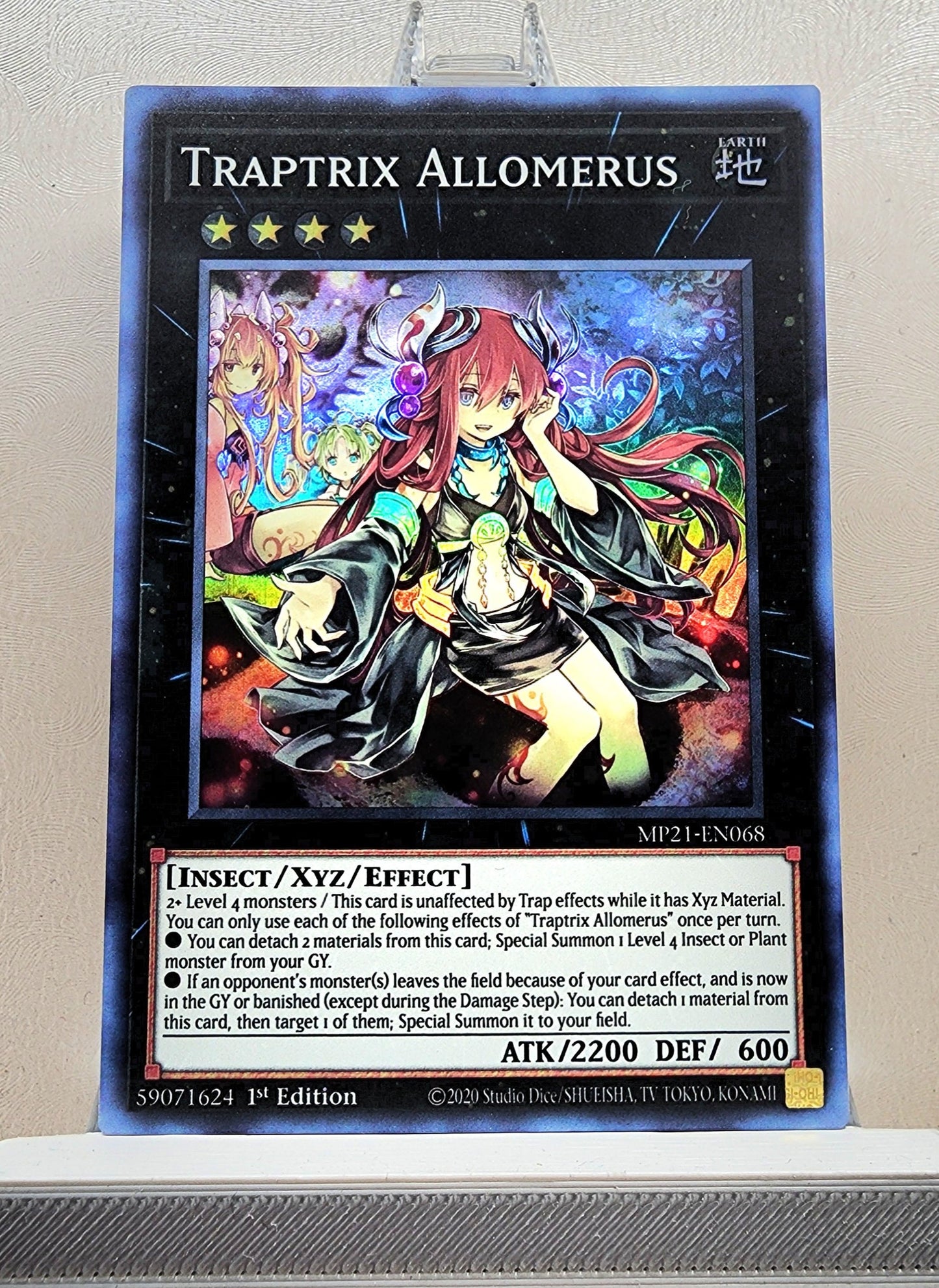 Yugioh! 1x Traptrix Allomerus (MP21 - Super Rare) 1st Edition