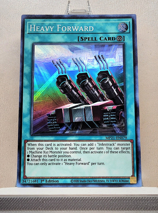 Yugioh! 1x Heavy Forward (MP21 - Super Rare) 1st Edition