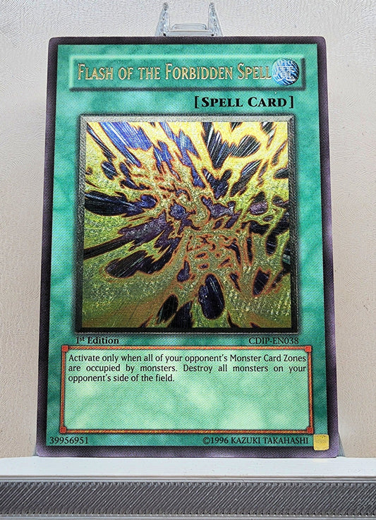 Yugioh! 1x Flash of the Forbidden Spell (CDIP - Ultimate Rare) 1st Edition