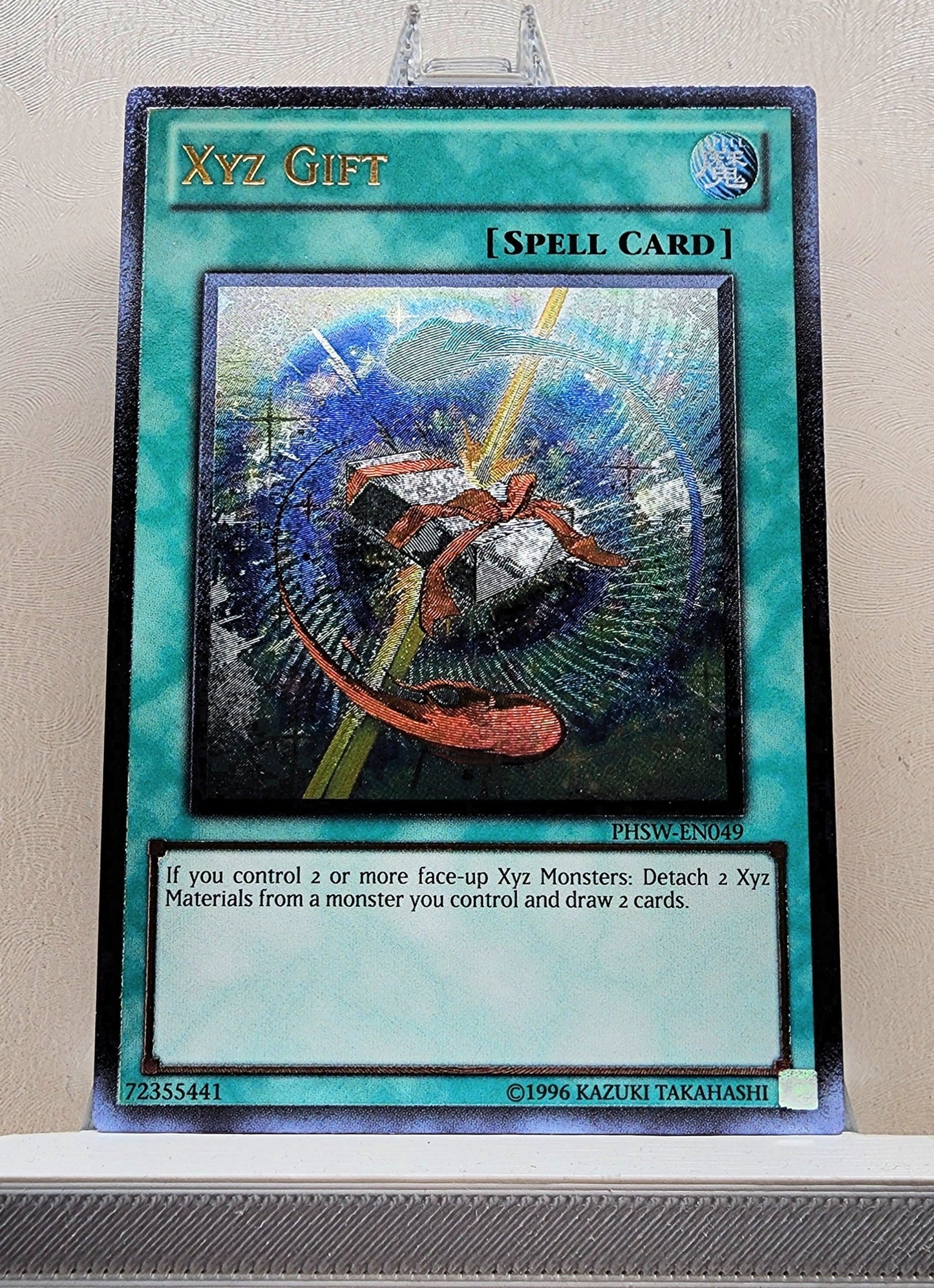 Yugioh! 1x XYZ Gift (PHSW - Ultimate Rare) Unli Edition