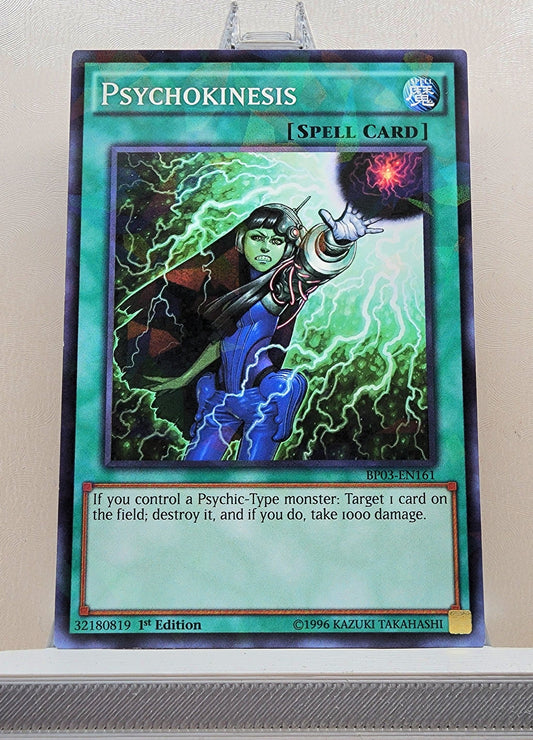 Yugioh! 1x Psychokinesis (BP03 - Shatterfoil Rare) 1st Edition