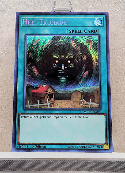 Yugioh! 1x Hey Trunade (MP18 - Secret Rare) 1st Edition