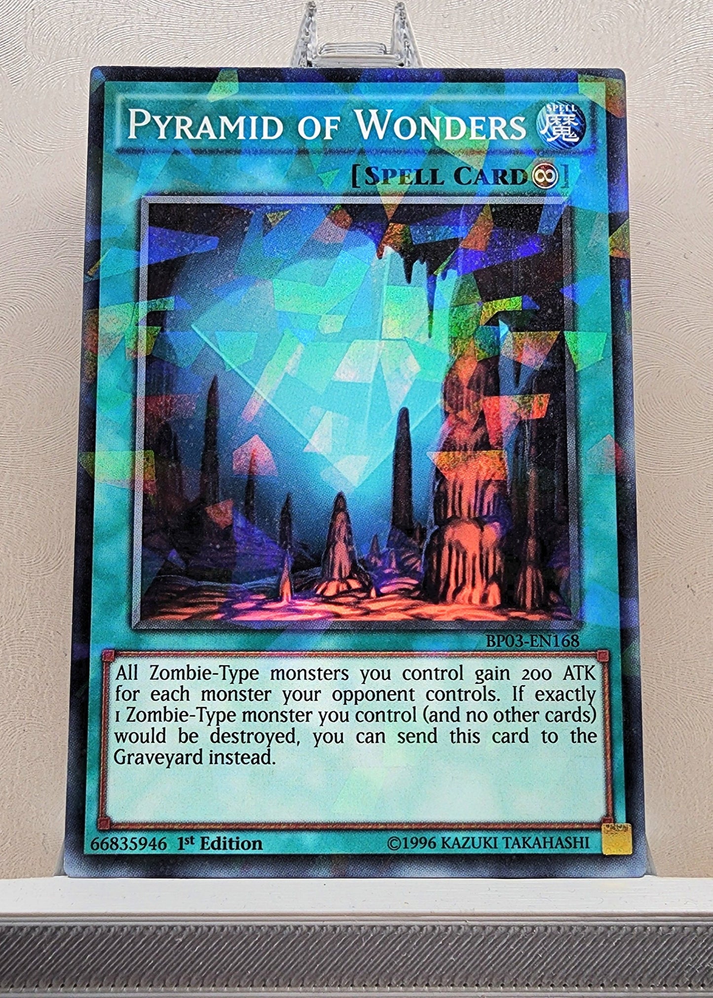 Yugioh! 1x Pyramid of Wonders (BP03 - Shatterfoil Rare) 1st Edition