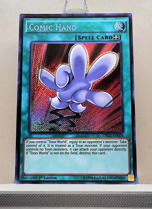 Yugioh! 1x Comic Hand (DRL2 - Secret Rare) 1st Edition