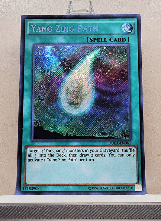 Yugioh! 1x Yang Zing Path (DUEA - Secret Rare) Unli Edition