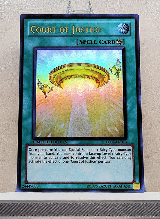 Yugioh! 1x Court of Justice (LC02 - Ultra Rare) Limited Edition