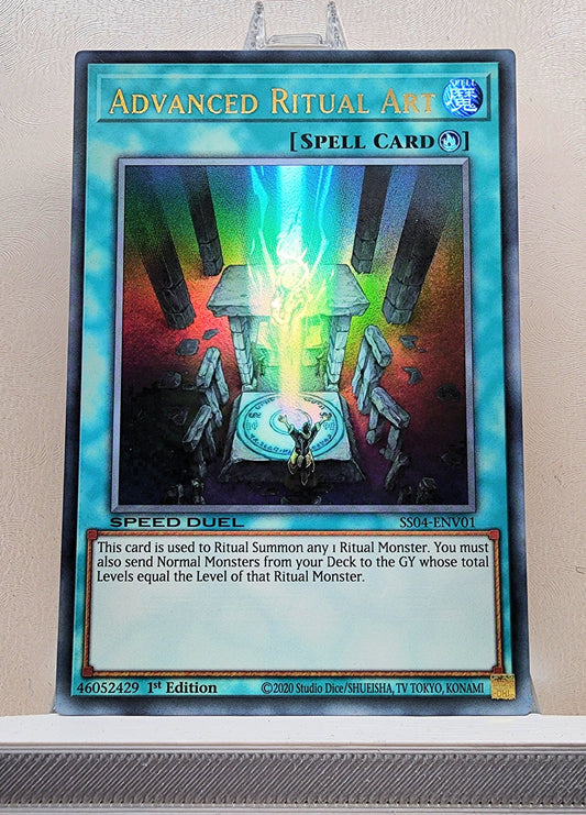 Yugioh! 1x Advanced Ritual Art (SS04 - Ultra Rare) 1st Edition