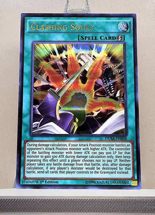 Yugioh! 1x Clashing Souls (DUSA - Ultra Rare) 1st Edition