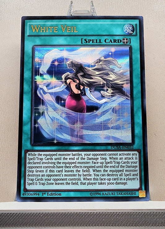 Yugioh! 1x White Veil (DUSA - Ultra Rare) 1st Edition