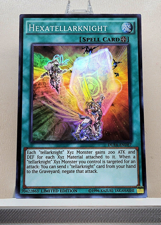 Yugioh! 1x Hexatellarknight (DUEA - Super Rare) Limited Edition