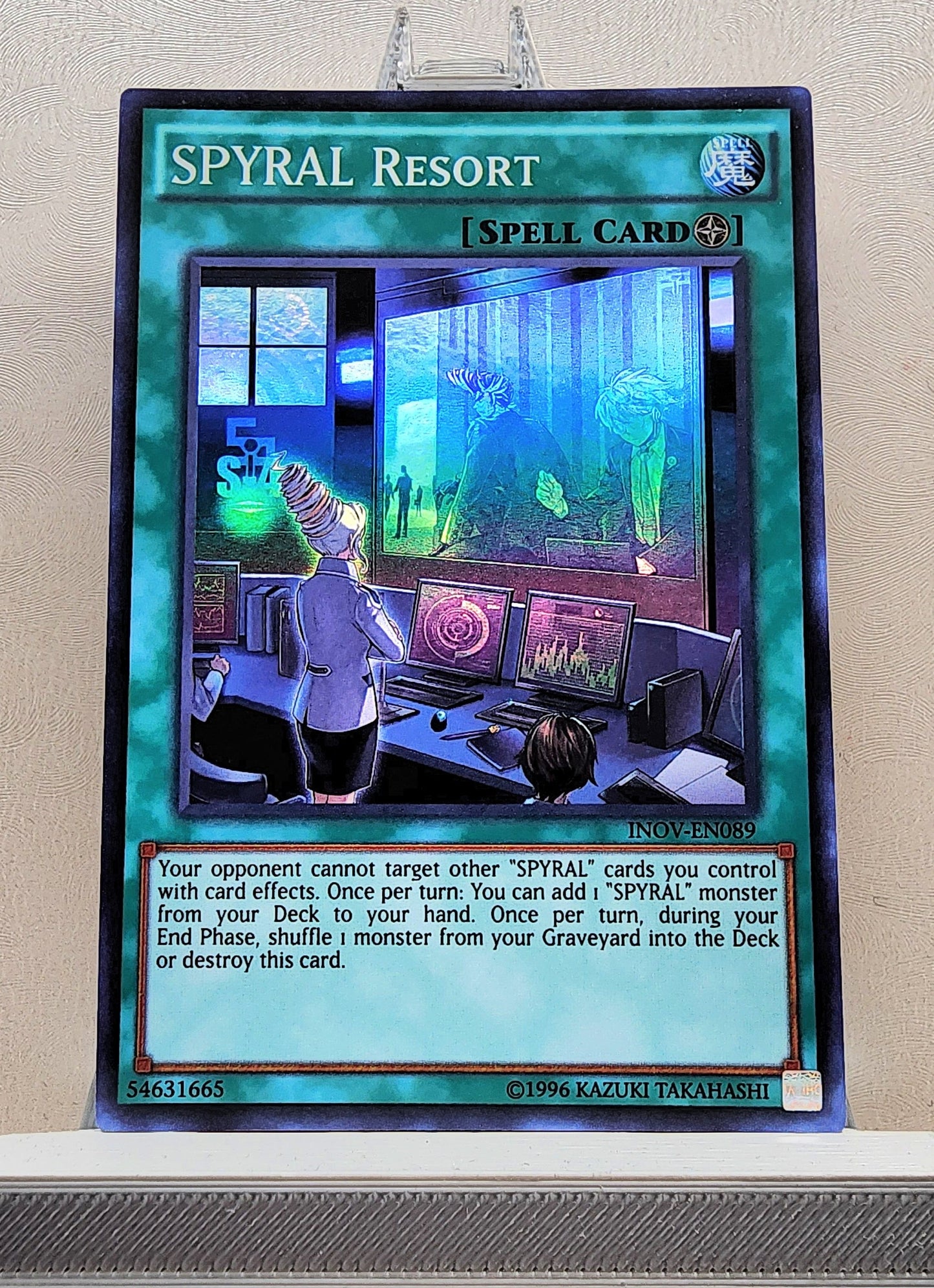 Yugioh! 1x Spyral Resort (INOV - Super Rare) 1st/Unli Edition