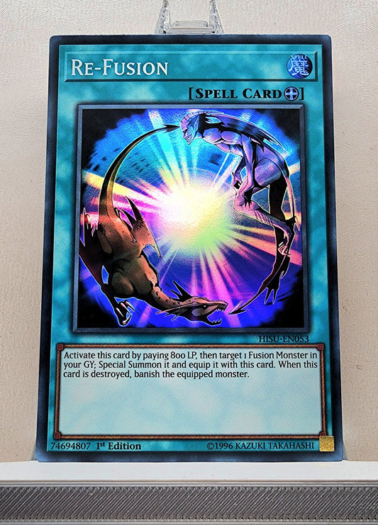 Yugioh! 1x Re-Fusion (HISU/FUEN - Super Rare) 1st Edition