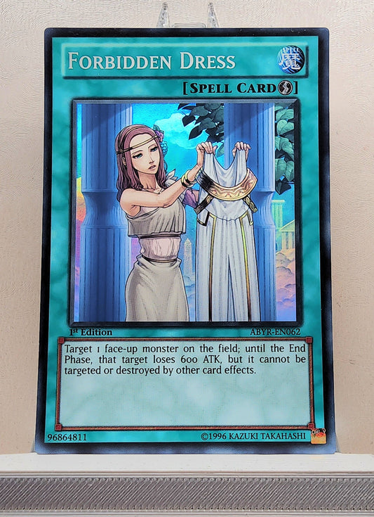 Yugioh! 1x Forbidden Dress (ABYR - Super Rare) 1st Edition