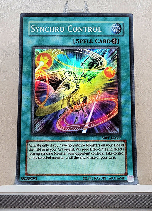 Yugioh! 1x Synchro Control (ABPF - Super Rare) Unli Edition