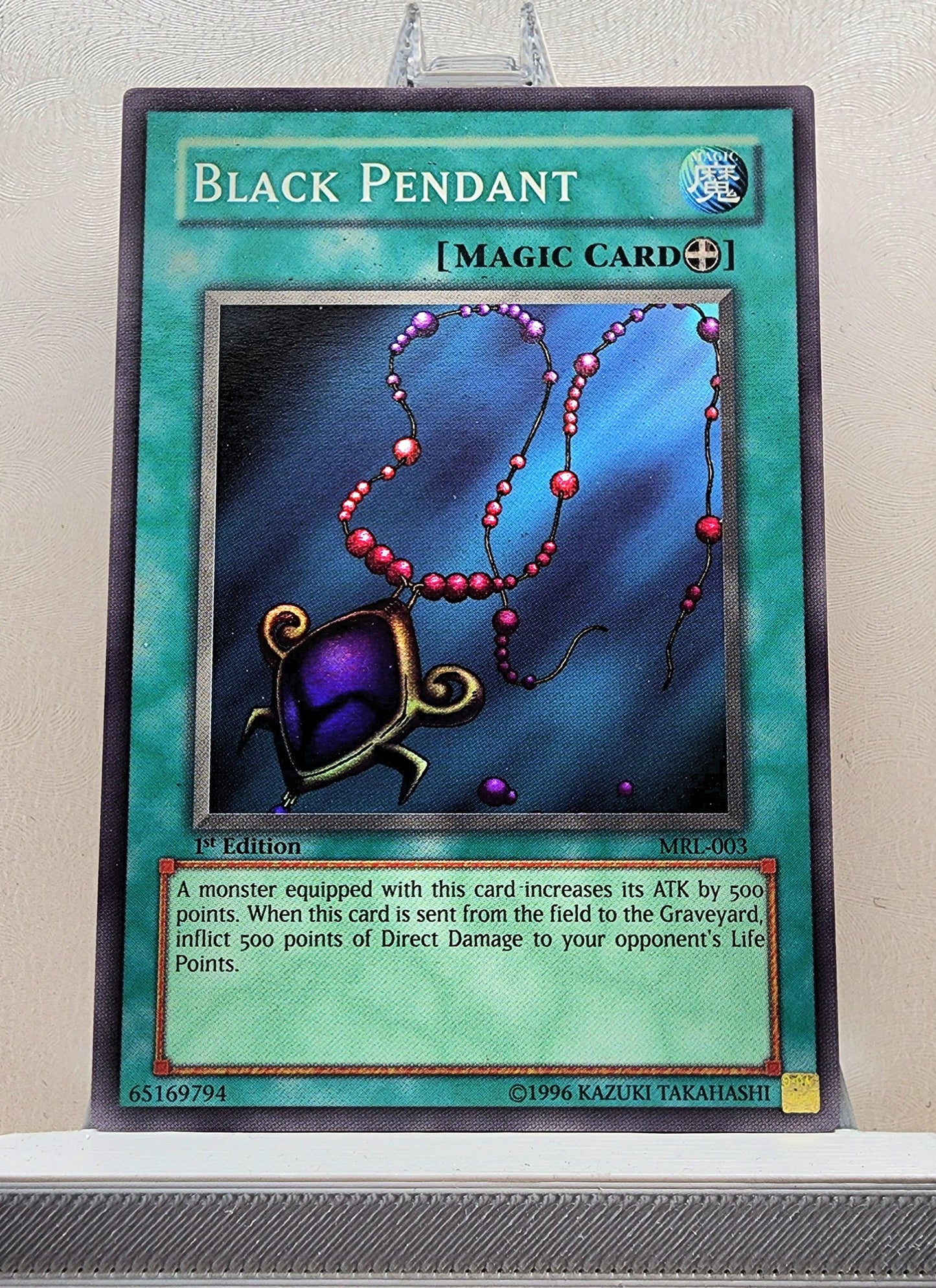 Yugioh! 1x Black Pendant (MRL - Super Rare) 1st Edition