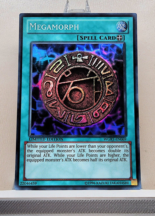 Yugioh! 1x Megamorph (WGRT - Super Rare) Limited Edition