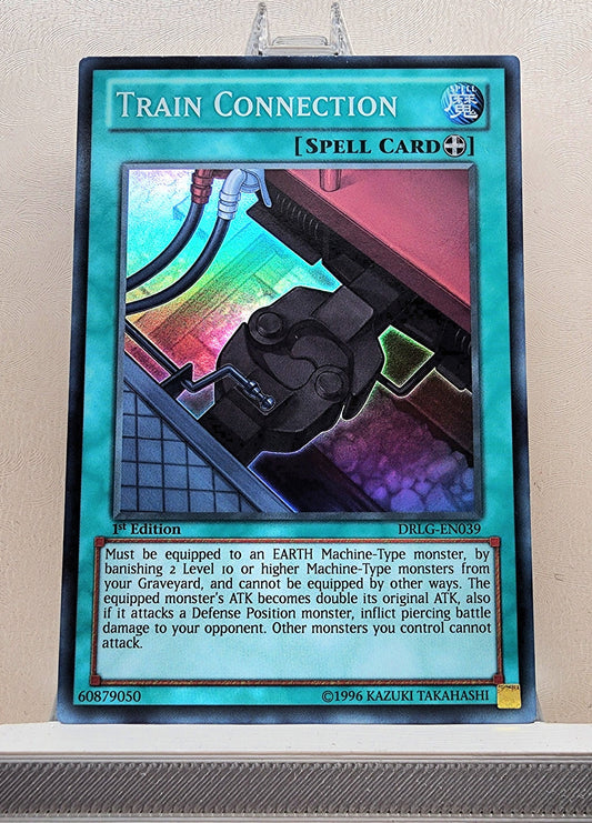 Yugioh! 1x Train Connection (DRLG - Super Rare) 1st Edition