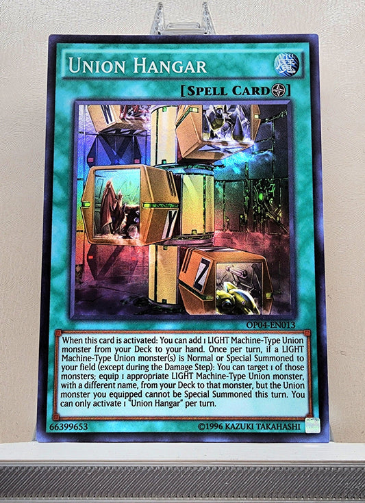 Yugioh! 1x Union Hangar (OP04 - Super Rare) Unli Edition