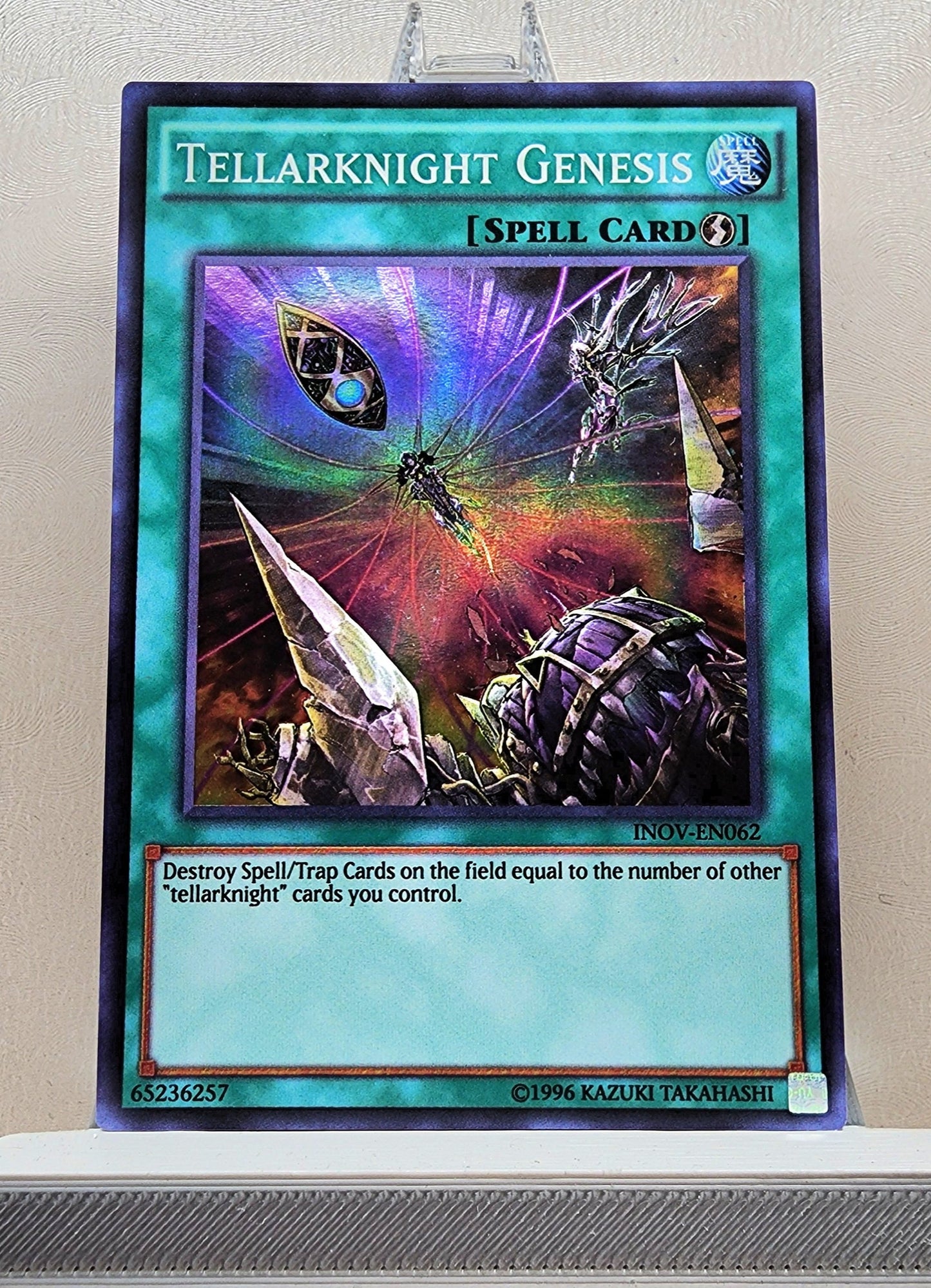 Yugioh! 1x Tellarknight Genesis (INOV - Super Rare) 1st/Unli Edition