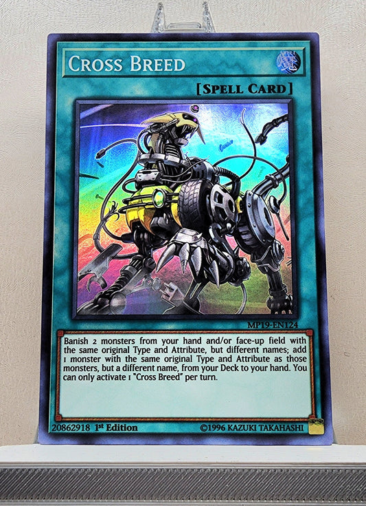 Yugioh! 1x Cross Breed (MP19 - Super Rare) 1st Edition