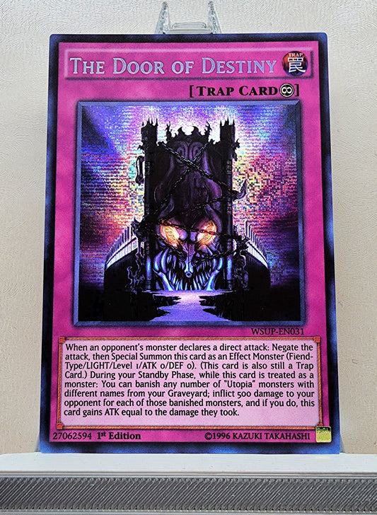 Yugioh! 1x The Door of Destiny (WSUP - Prismatic Secret Rare) 1st Edition