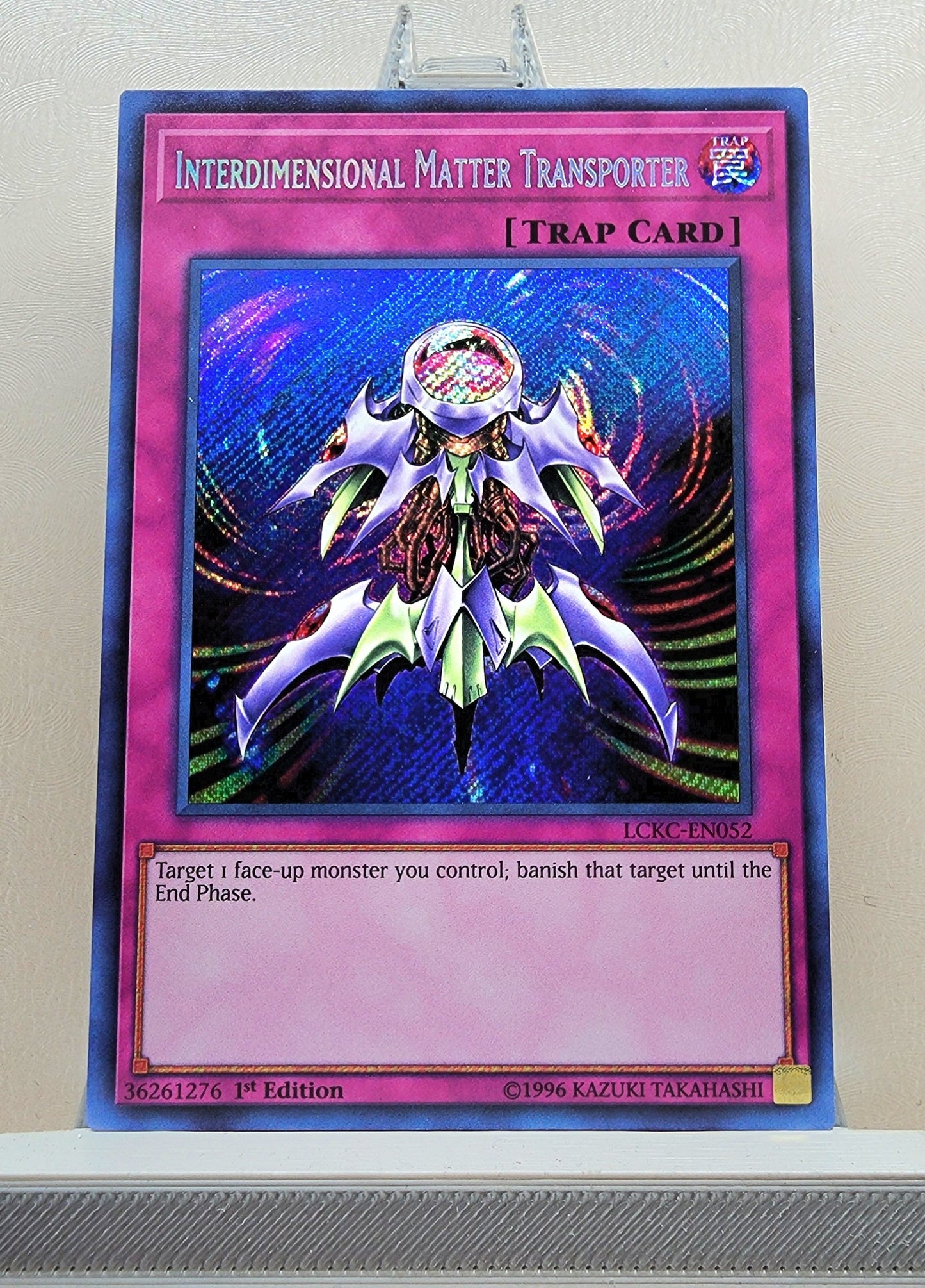 Yugioh! 1x Interdimensional Matter Transporter (LCKC - Secret Rare) 1st Edition