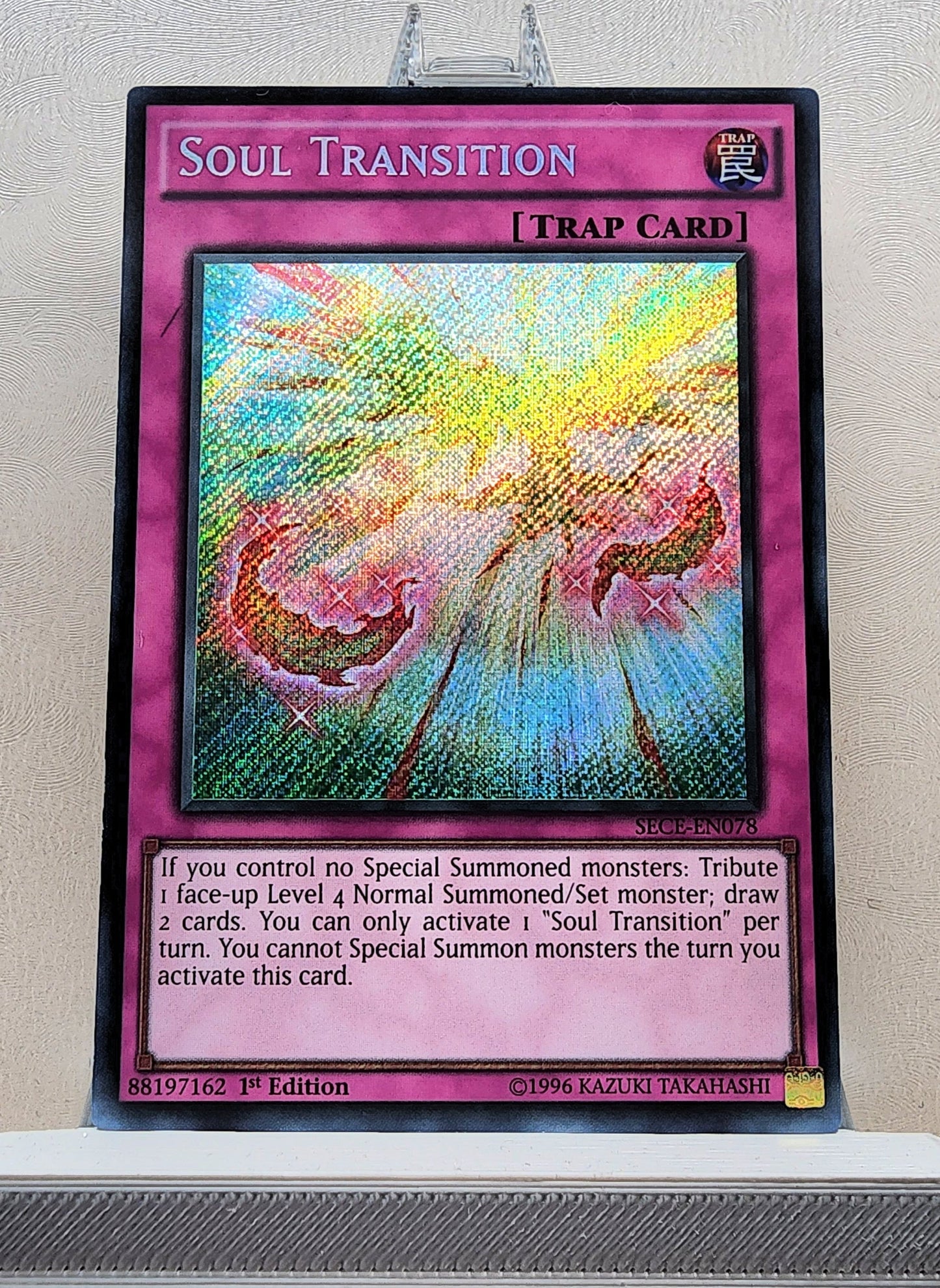 Yugioh! 1x Soul Transition (SECE - Secret Rare) 1st Edition