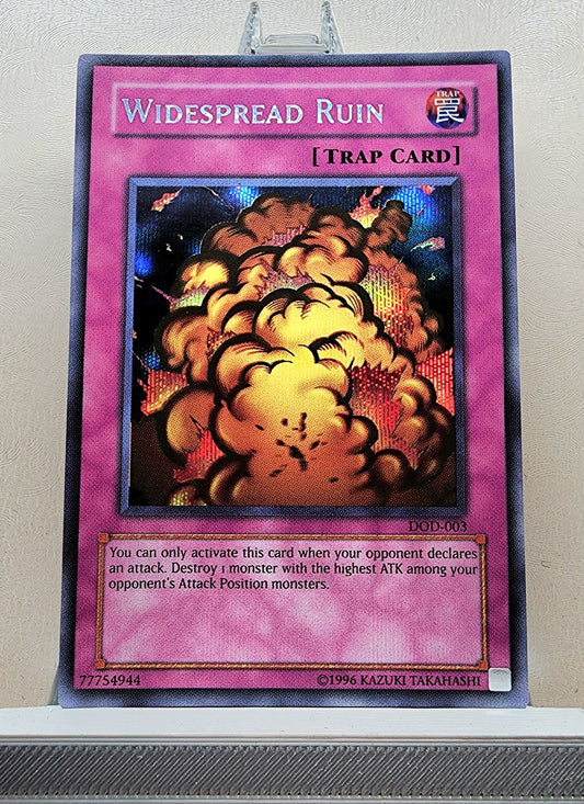 Yugioh! 1x Widespread Ruin (DOD - Prismatic Secret Rare) Unli Edition