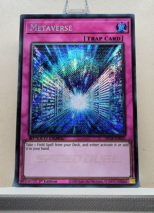 Yugioh! 1x Metaverse (SBCB - Secret Rare) 1st Edition