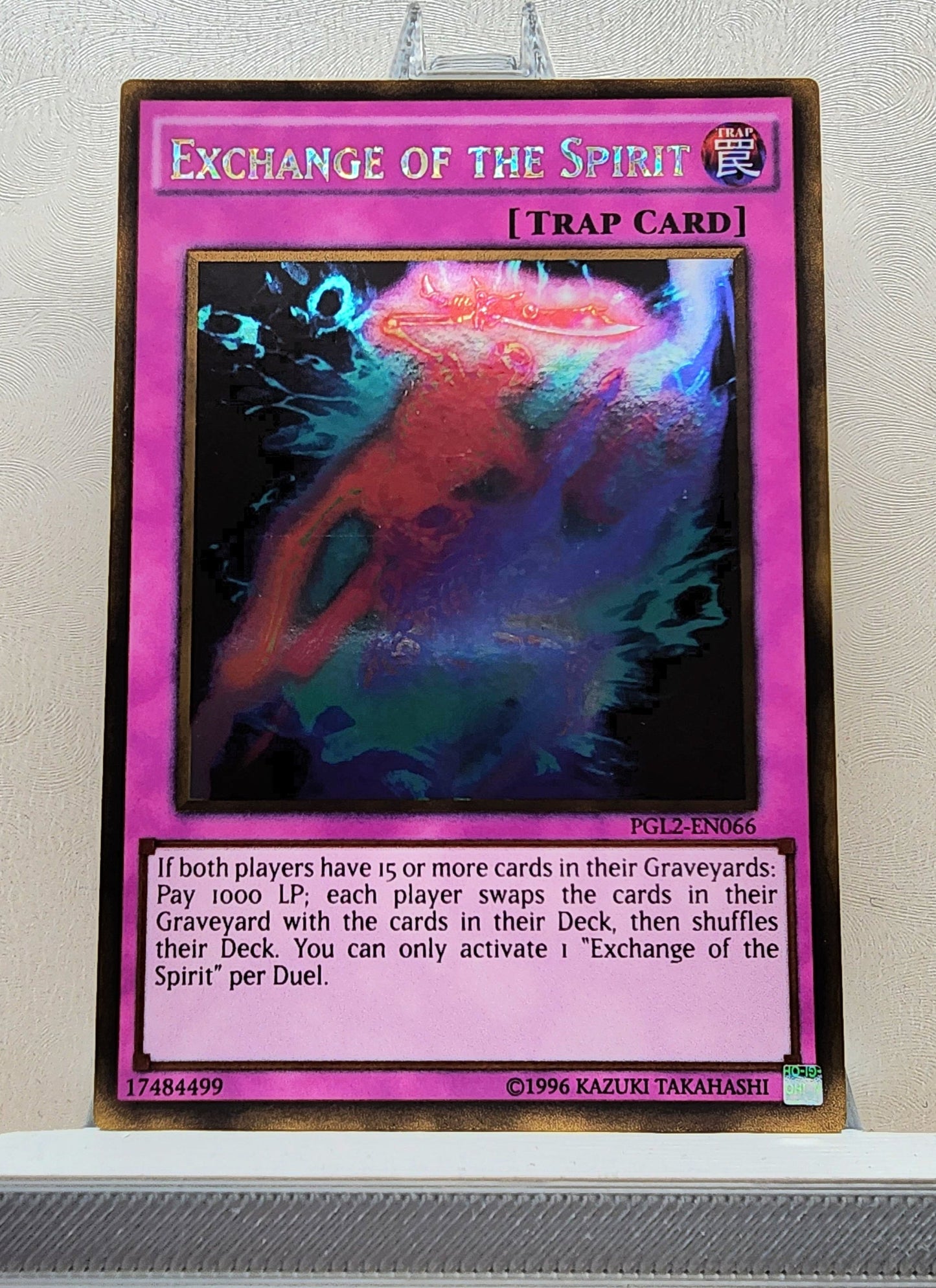 Yugioh! 1x Exchange of the Spirit (PGL2 - Gold Rare) Unli Edition