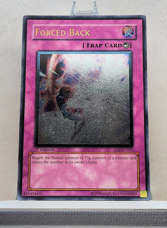 Yugioh! 1x Forced Back (EOJ - Ultimate Rare) 1st Edition