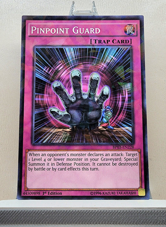 Yugioh! 1x Pinpoint Guard (BP03 - Shatterfoil Rare) 1st Edition