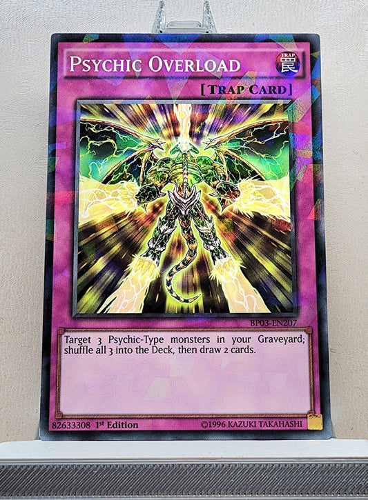 Yugioh! 1x Psychic Overload (BP03 - Shatterfoil Rare) 1st Edition