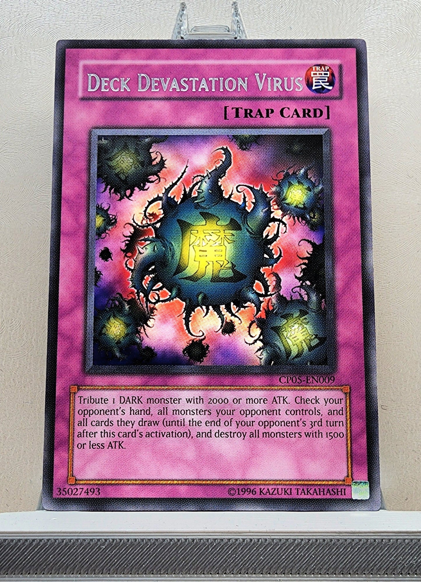 Yugioh! 1x Deck Devastation Virus (CP05 - Rare) Unli Edition