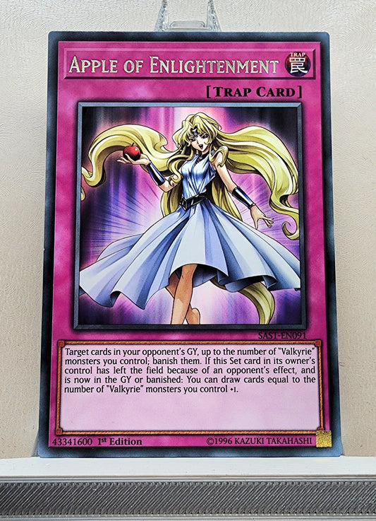 Yugioh! 1x Apple of Enlightenment (SAST - Rare) 1st Edition